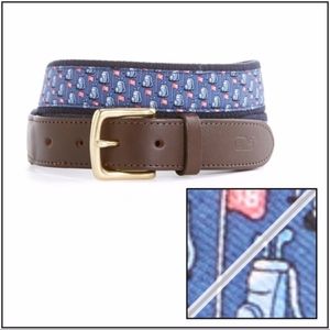 Vineyard Vines Golf Themed Mens' Belt